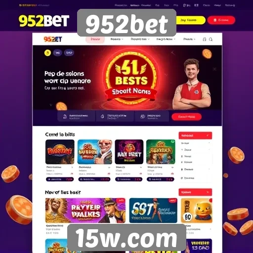 Experiência do usuário no site 952bet